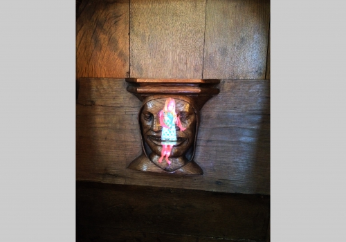 Tony Oursler/ Oude Kerk nov 2014