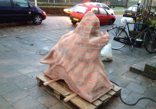 wolvekop onder 3D frees