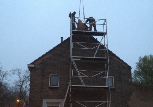 wolvekop installatie